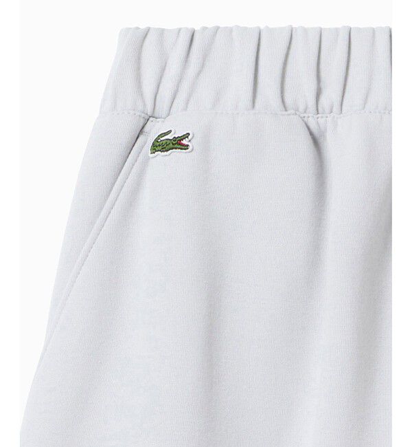 LACOSTE「ダブルフェイスジャージカーゴフレアスカート」|台形|