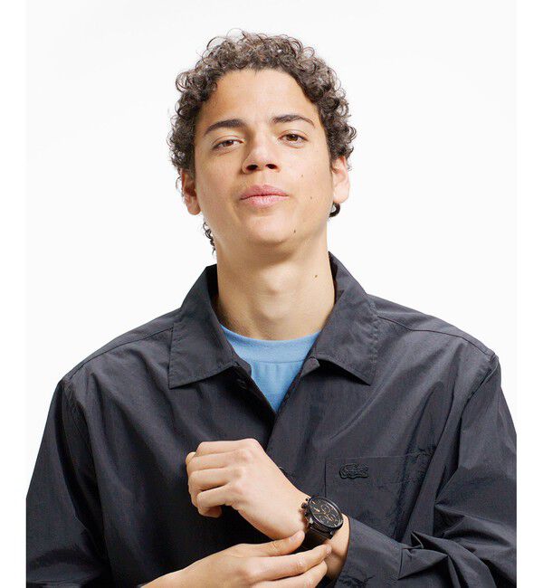 LACOSTE「ナイロンリップシャツジャケット」|シャツ・ブラウス|