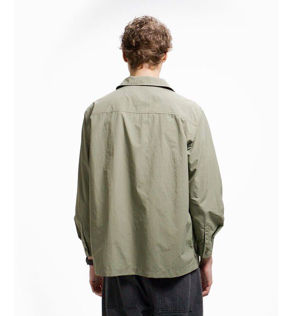 LACOSTE「ナイロンリップシャツジャケット」|シャツ・ブラウス|