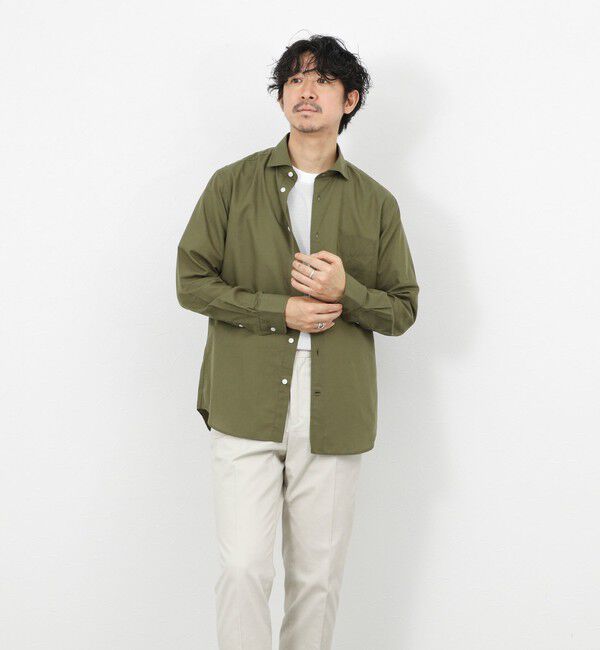 NOLLEY'S goodman「《ビジカジ対応》カッタウェイシャツ 26SS」|シャツ・ブラウス|