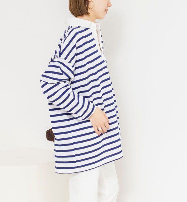 Rie Miller「ウォッシャブルBIGシルエットラガーシャツ」|Tシャツ・カットソー|