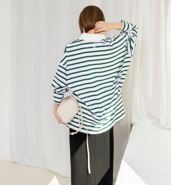 Rie Miller「ウォッシャブルBIGシルエットラガーシャツ」|Tシャツ・カットソー|