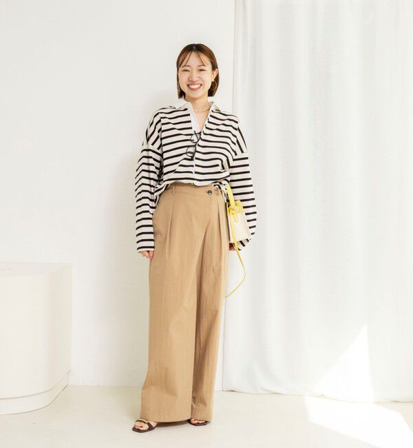 Rie Miller「ウォッシャブルBIGシルエットラガーシャツ」|Tシャツ・カットソー|