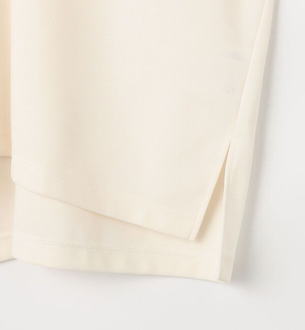 Rie Miller「ウォッシャブルョーポロ襟ハーフスリーブジゼットダンボール」|ポロシャツ|