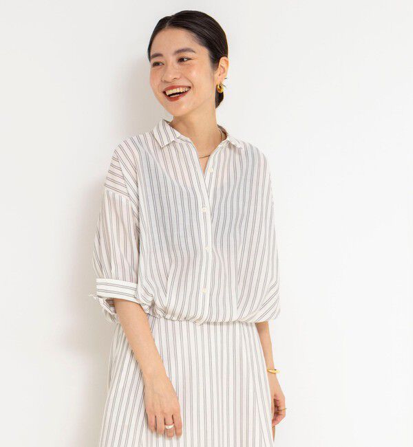 NOLLEY'S「ドロストシャツ」|シャツ・ブラウス|