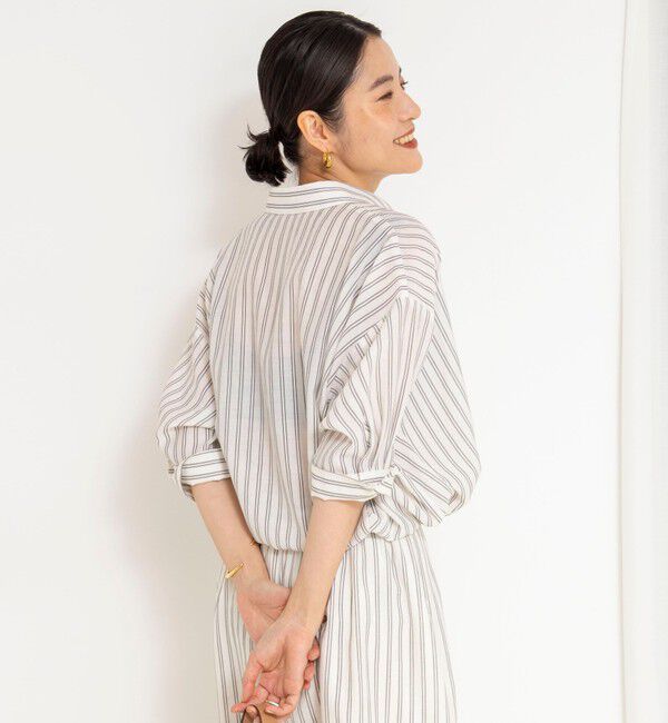 NOLLEY'S「ドロストシャツ」|シャツ・ブラウス|