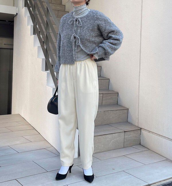 fredy emue「シルキーウォームツイルテーパードパンツ」|その他|