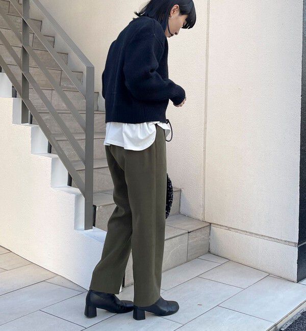 fredy emue「シルキーウォームツイルテーパードパンツ」|その他|