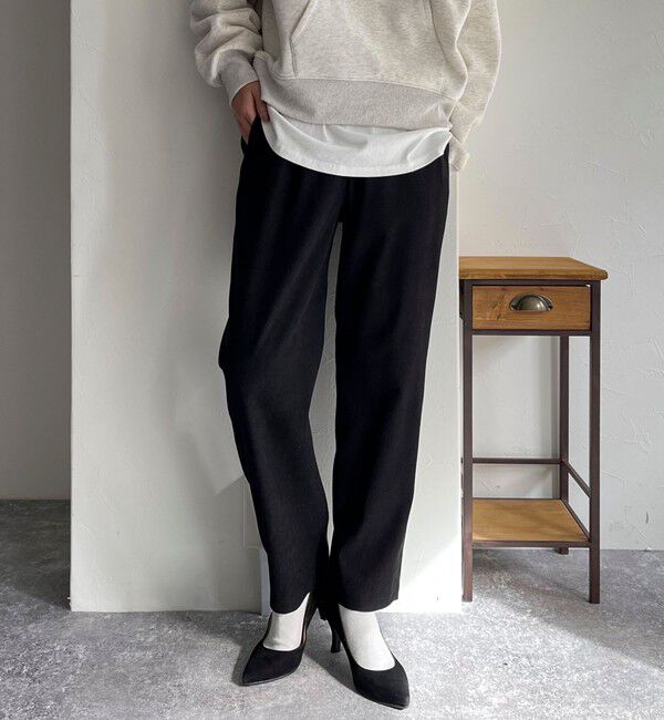 fredy emue「シルキーウォームツイルテーパードパンツ」|その他|