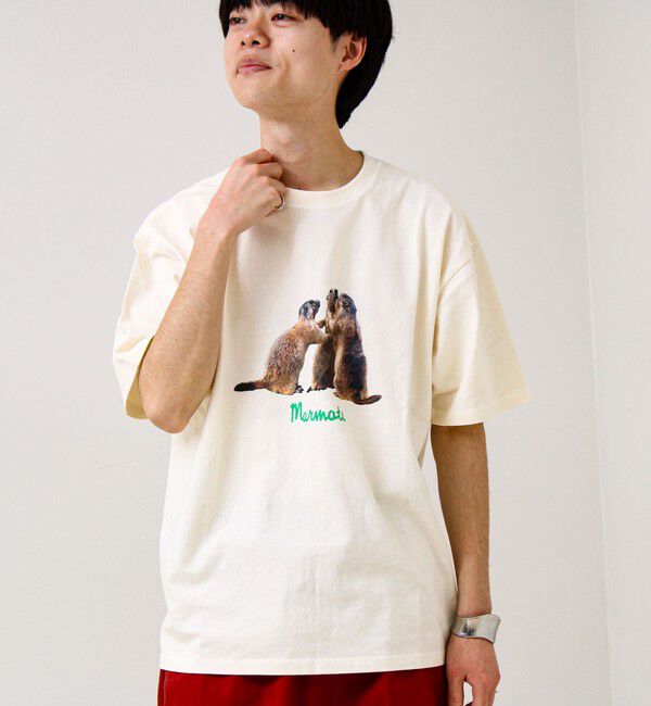 GLOSTER「【大人も着やすい】リアルアニマル プリントTシャツ」|Tシャツ・カットソー|