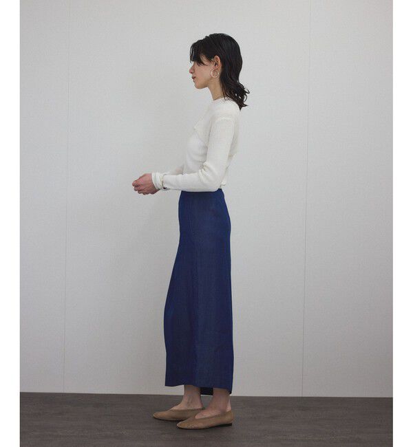 SALON adam et rope'「【WEB限定】ループヤーンリブショートカーディガン/ボレロ［セットアップ対応］」|カーディガン|