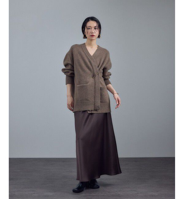 SALON adam et rope'「Starry sky Knit スパンコールVネックカーディガン」|カーディガン|