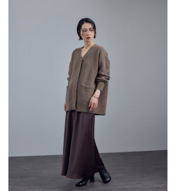 SALON adam et rope'「Starry sky Knit スパンコールVネックカーディガン」|カーディガン|