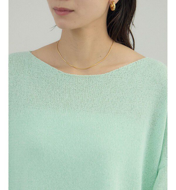 SALON adam et rope'「ペーパーヤーンプルオーバー」|ニット・セーター|