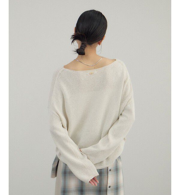 SALON adam et rope'「ペーパーヤーンプルオーバー」|ニット・セーター|