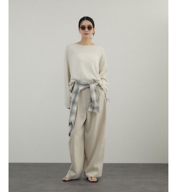 SALON adam et rope'「ペーパーヤーンプルオーバー」|ニット・セーター|