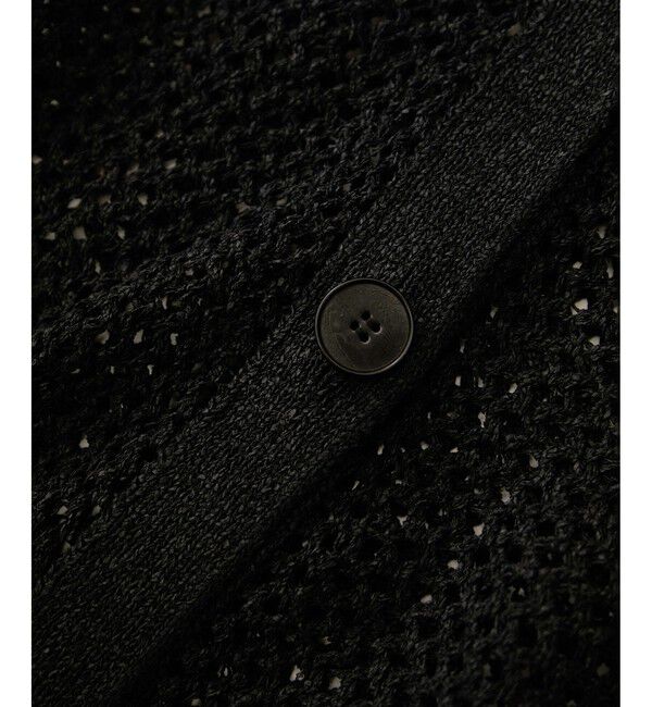 SALON adam et rope'「ペーパーヤーンメッシュカーディガン」|カーディガン|