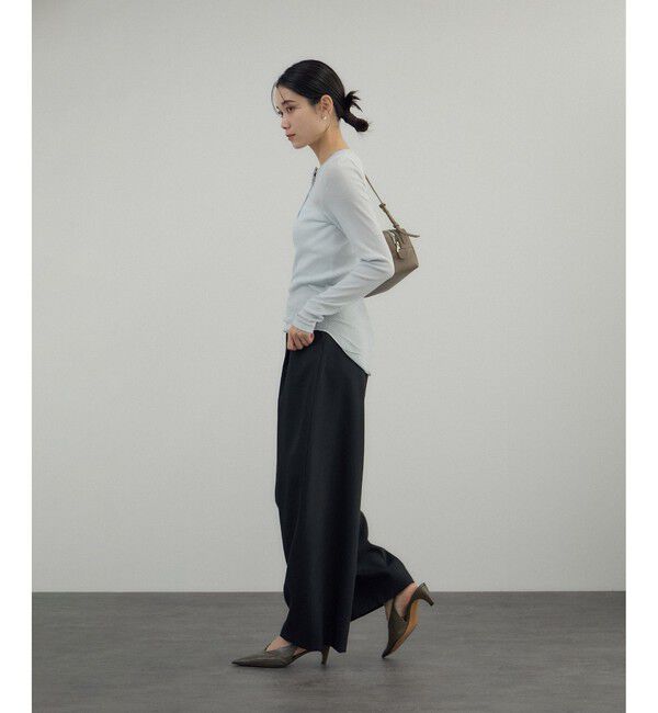 SALON adam et rope'「鹿の子フライスヘンリーネックプルオーバー」|Tシャツ・カットソー|