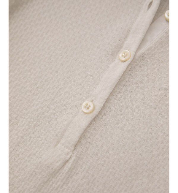 SALON adam et rope'「鹿の子フライスヘンリーネックプルオーバー」|Tシャツ・カットソー|