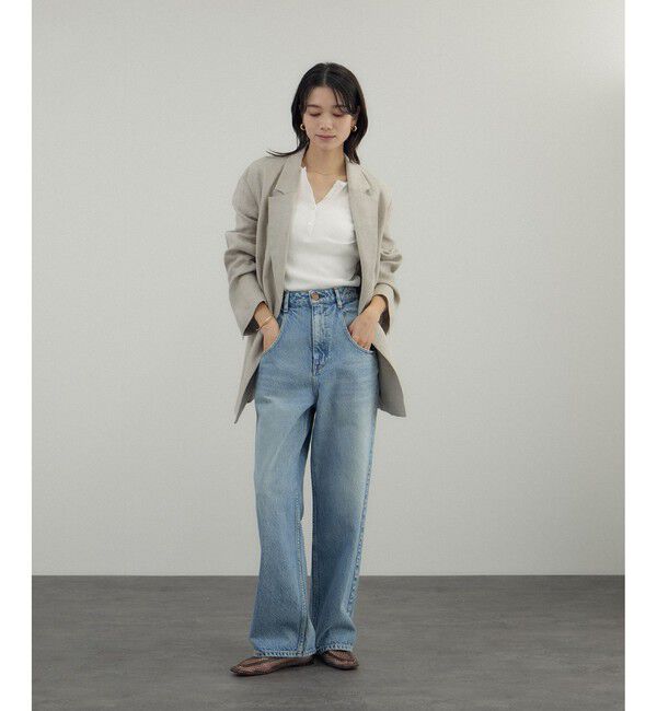 SALON adam et rope'「鹿の子フライスヘンリーネックプルオーバー」|Tシャツ・カットソー|