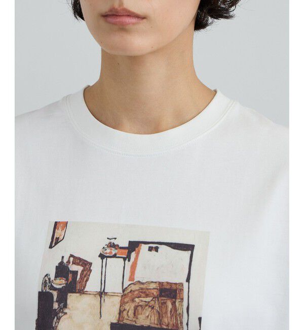 SALON adam et rope'「【Egon Schiele for SALON】アートプリントTシャツ」|Tシャツ・カットソー|