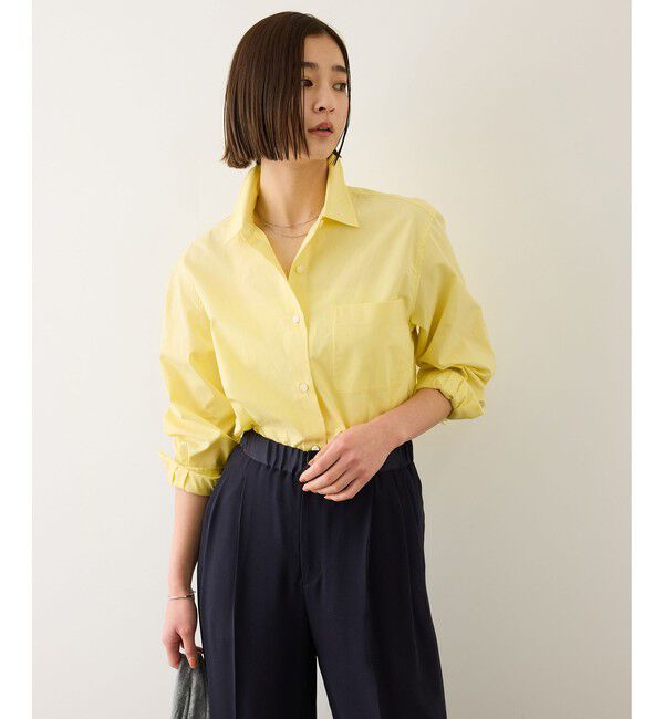 ROPE「【THOMAS MASON(トーマスメイソン)】レギュラーカラーシャツ/イージーケア」|シャツ・ブラウス|