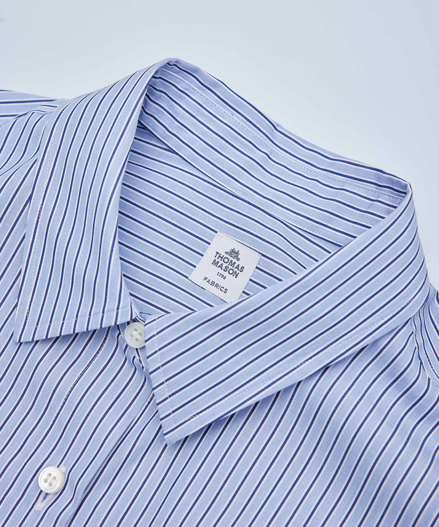 ROPE「【THOMAS MASON(トーマスメイソン)】レギュラーカラーシャツ/イージーケア」|シャツ・ブラウス|