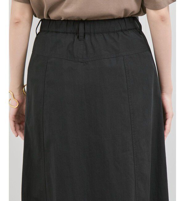 VIS「ウエスト切替デザインフレアスカート」|スカート|