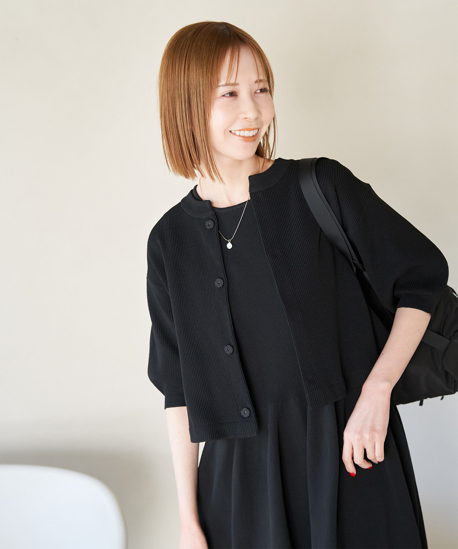 Rope&rsquo;Picnic「【emur/エミュール】スポンジカーディガン」|カーディガン|