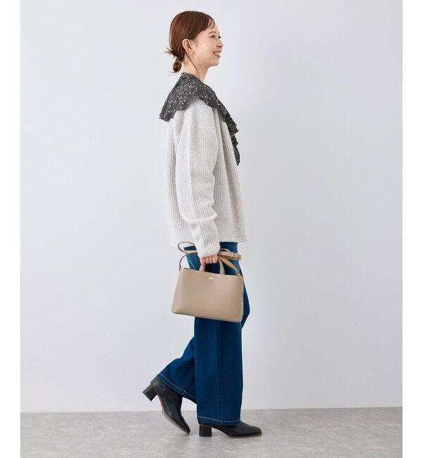 Rope&rsquo;Picnic「フリルカラーブラウス」|シャツ・ブラウス|