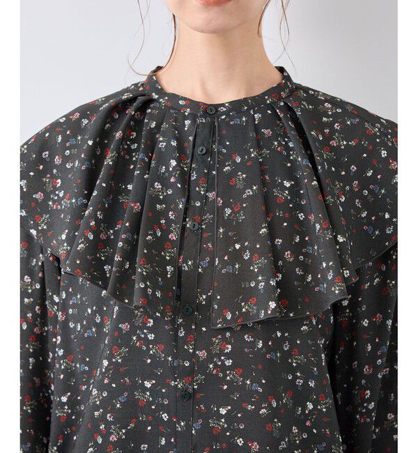 Rope&rsquo;Picnic「フリルカラーブラウス」|シャツ・ブラウス|