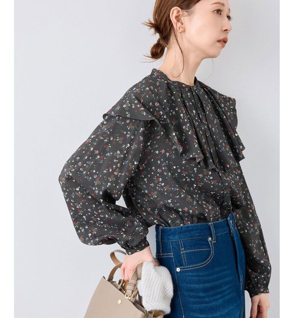 Rope&rsquo;Picnic「フリルカラーブラウス」|シャツ・ブラウス|クロサブ