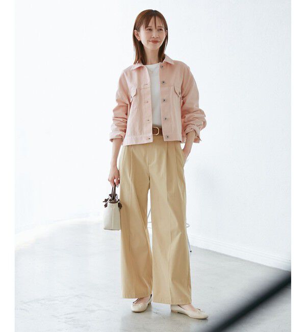 Rope&rsquo;Picnic「PINKデニムジャケット」|デニムジャケット|