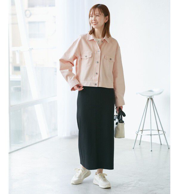 Rope&rsquo;Picnic「PINKデニムジャケット」|デニムジャケット|