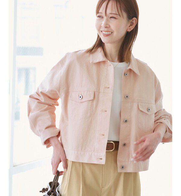 Rope&rsquo;Picnic「PINKデニムジャケット」|デニムジャケット|