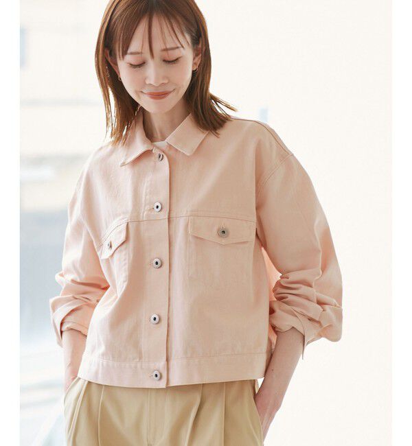 Rope&rsquo;Picnic「PINKデニムジャケット」|デニムジャケット|