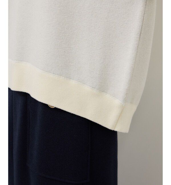 Rope&rsquo;Picnic「スウェットライクロゴニットプルオーバー」|ニット・セーター|