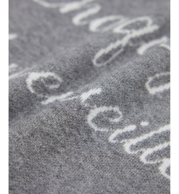 Rope&rsquo;Picnic「スウェットライクロゴニットプルオーバー」|ニット・セーター|