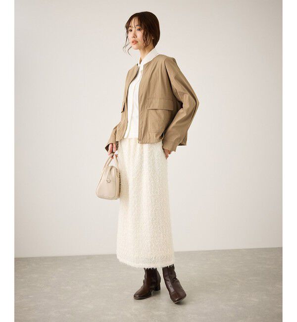 Rope&rsquo;Picnic「レーヨンナイロンブルゾン」|ブルゾン・スタジャン|