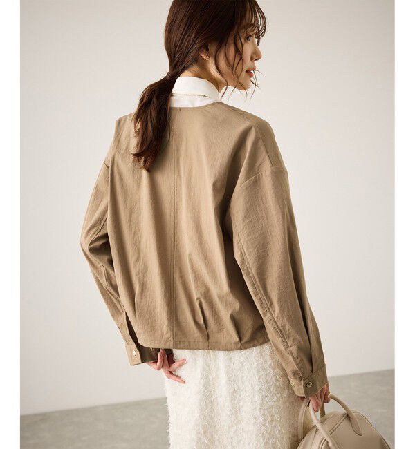 Rope&rsquo;Picnic「レーヨンナイロンブルゾン」|ブルゾン・スタジャン|