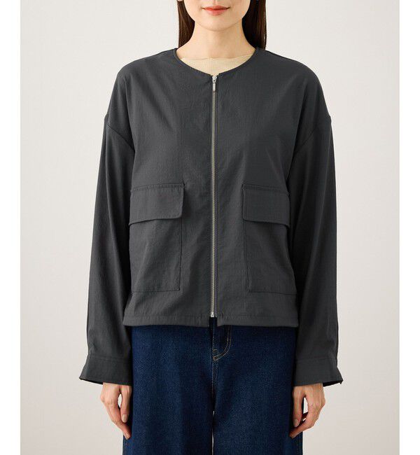 Rope&rsquo;Picnic「レーヨンナイロンブルゾン」|ブルゾン・スタジャン|