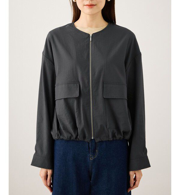 Rope&rsquo;Picnic「レーヨンナイロンブルゾン」|ブルゾン・スタジャン|