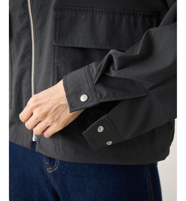 Rope&rsquo;Picnic「レーヨンナイロンブルゾン」|ブルゾン・スタジャン|