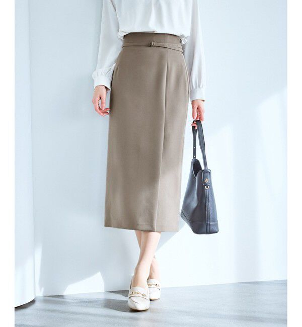 Rope&rsquo;Picnic「【WEB限定】360&deg;ウルトラストレッチ タイトスカート/UVカット・花粉ガード・セットアップ対応」|スカート|