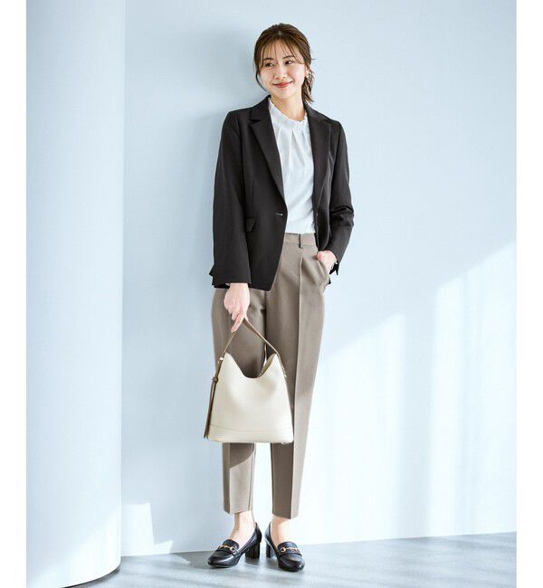 Rope&rsquo;Picnic「360&deg;ウルトラストレッチ テーラードジャケット/ UVカット・花粉ガード・セットアップ対応」|テーラードジャケット|