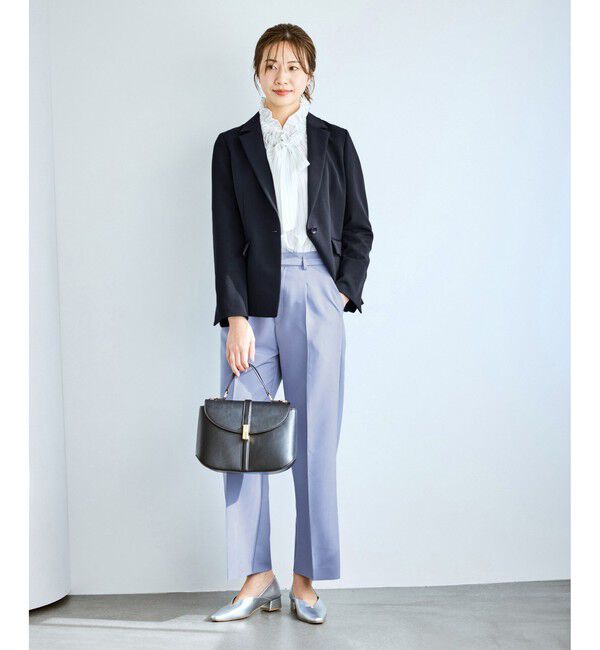 Rope&rsquo;Picnic「360&deg;ウルトラストレッチ テーラードジャケット/ UVカット・花粉ガード・セットアップ対応」|テーラードジャケット|