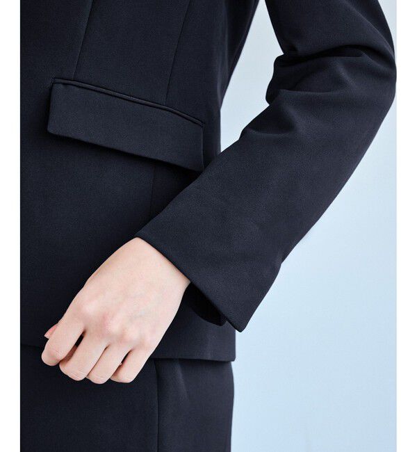 Rope&rsquo;Picnic「360&deg;ウルトラストレッチ テーラードジャケット/ UVカット・花粉ガード・セットアップ対応」|テーラードジャケット|