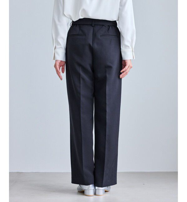 Rope&rsquo;Picnic「【WEB限定カラー】360&deg;ウルトラストレッチ ワイドパンツ/花粉ガード・セットアップ対応」|チノ|