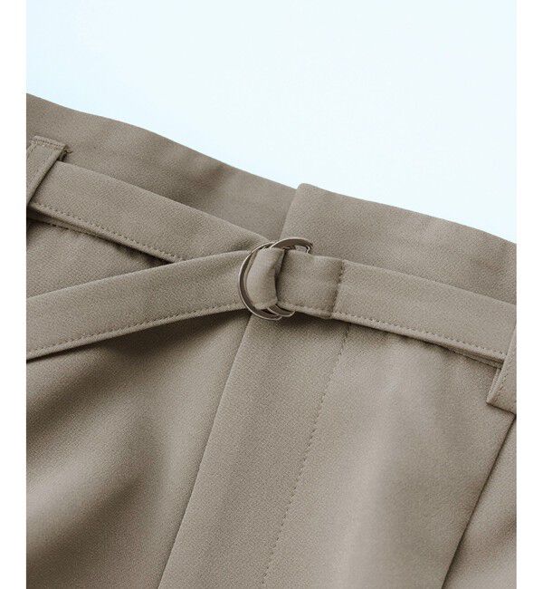 Rope&rsquo;Picnic「【WEB限定カラー】360&deg;ウルトラストレッチ ワイドパンツ/花粉ガード・セットアップ対応」|チノ|