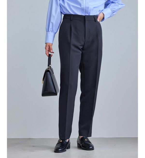 Rope&rsquo;Picnic「【WEB限定カラー】360&deg;ウルトラストレッチ テーパードパンツ/花粉ガード・セットアップ対応」|チノ|